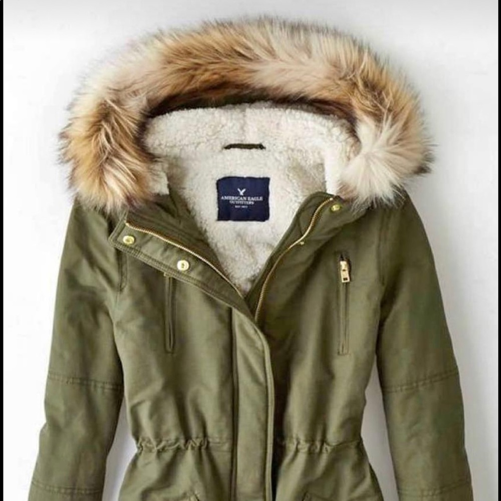 Women’s Olive green Winter Parka